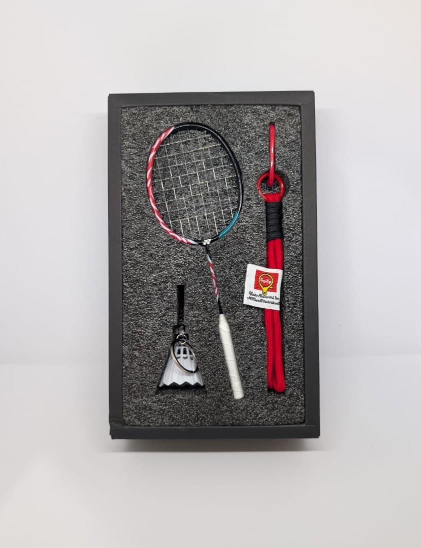 Racquet Keychain Gift Box 