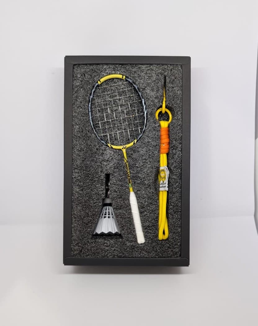 Racquet Keychain Gift Box  alternate view